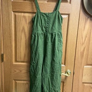 Madewell wide leg romper